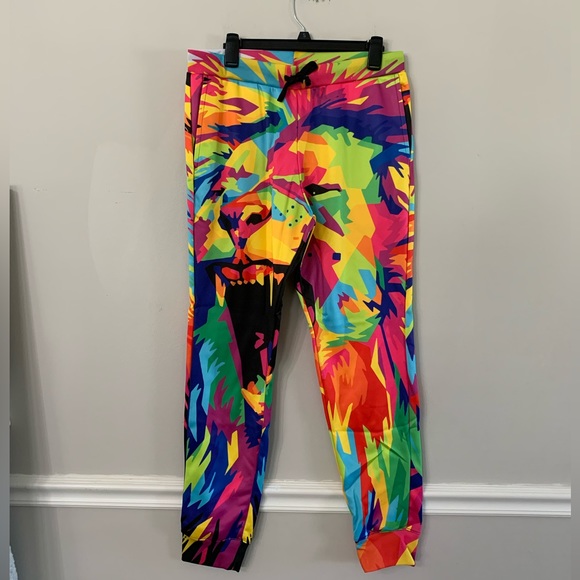 NEW IEDM PSYCHEDELIC LION JOGGER SIZE: L - Picture 4 of 6